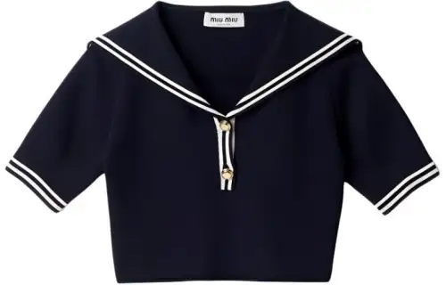 MIU MIU Shirts Women's Navy Moderate Shirt