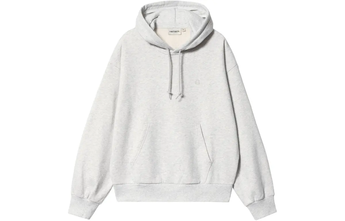 Carhartt WIP SS24 W' Hooded Casey Sweatshirt Women's Gray