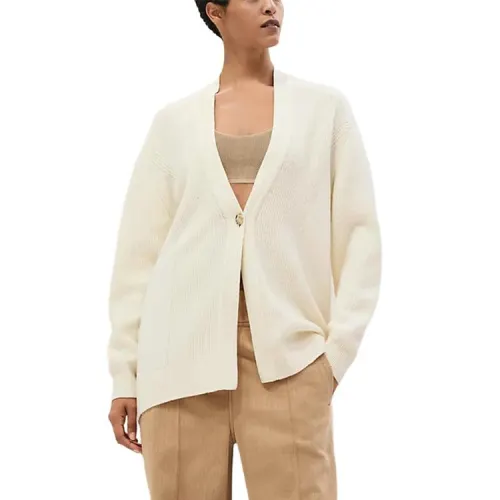 HERMES FW25 Cashmere Sweater Women's White