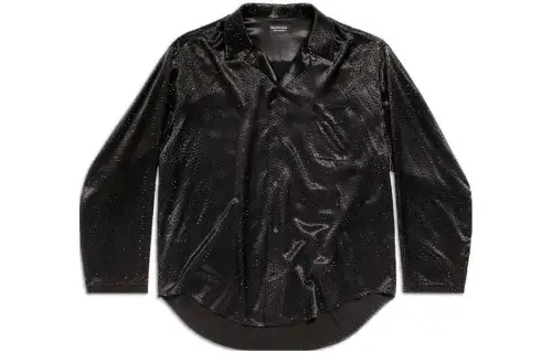 Balenciaga Rhinestone Embellished Shirt