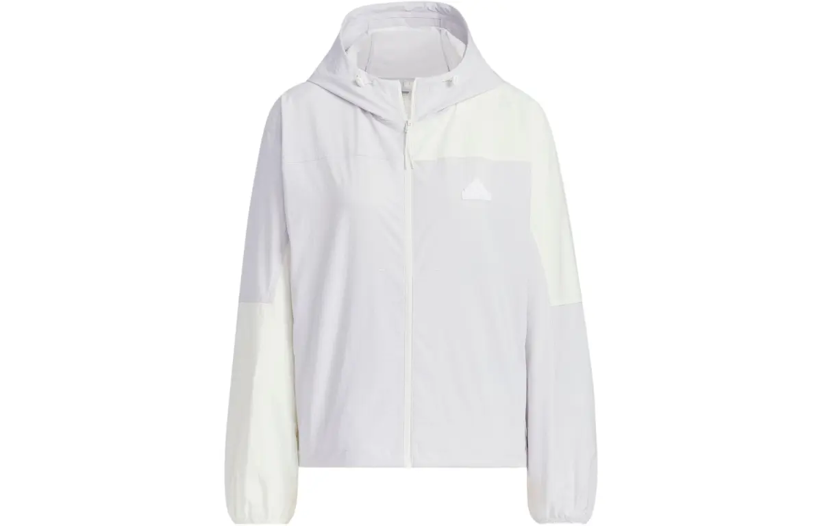 Adidas LIGHTWEIGHT COLOURBLOCK JACKET Jackets & Coats Women's Jade White