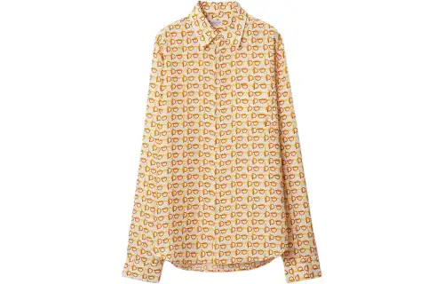 Burberry B Pattern Long-Sleeved Shirt