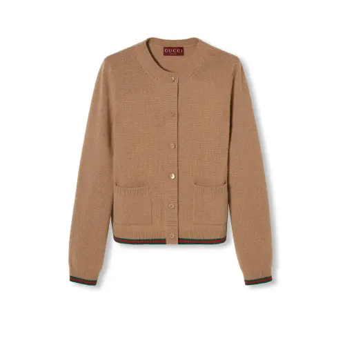 GUCCI Web Detailed Cardigan