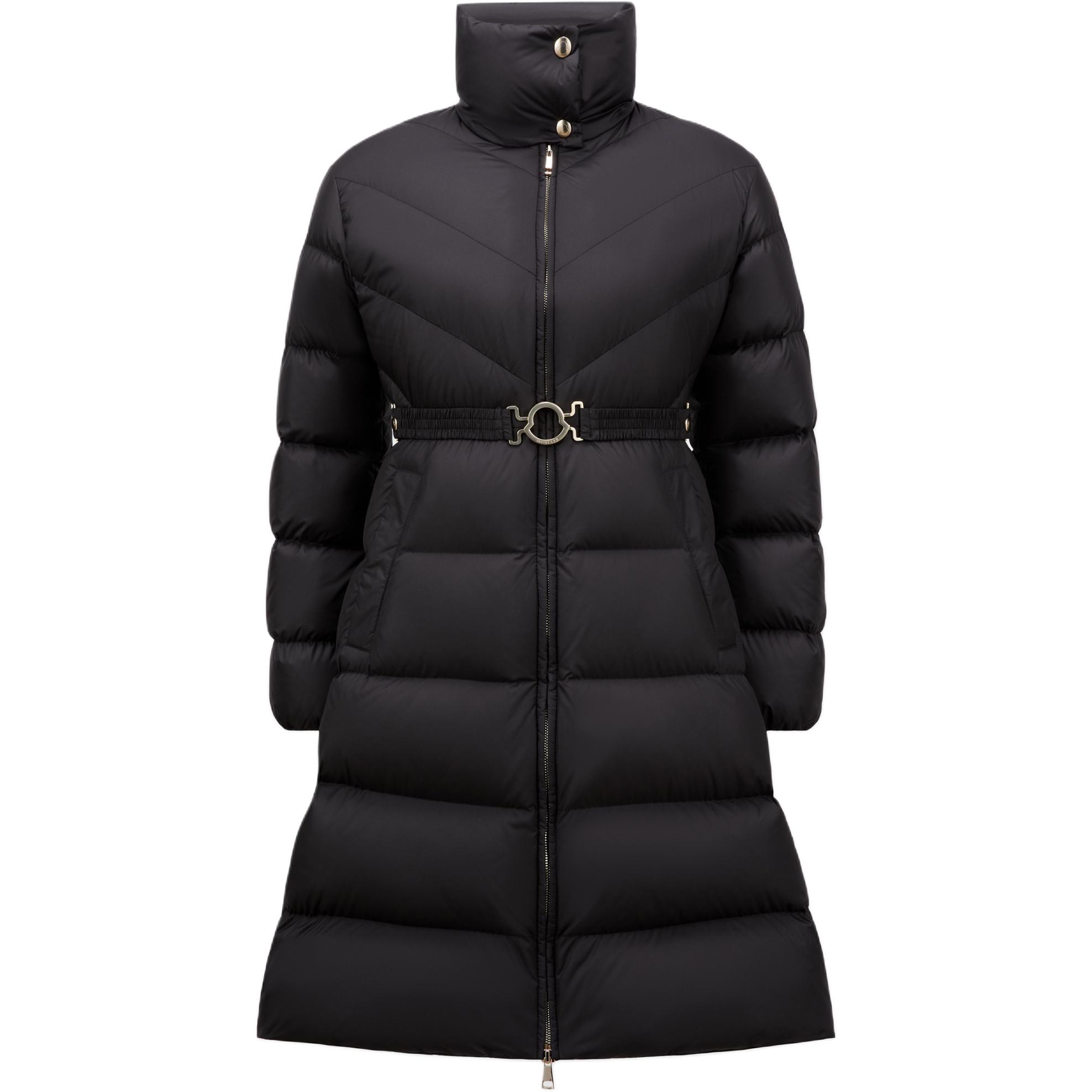 Женский пуховик Moncler Brou (черный)