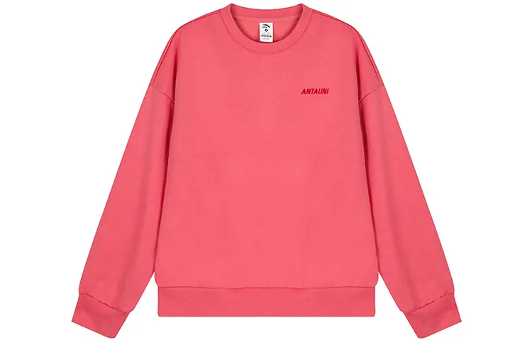 Anta Life Collection Sweatshirt Women's New Rose Red