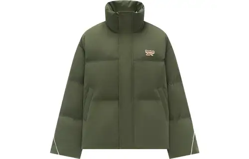 Reebok Down Jackets Women's Dark Army Green Fleece Lined Other