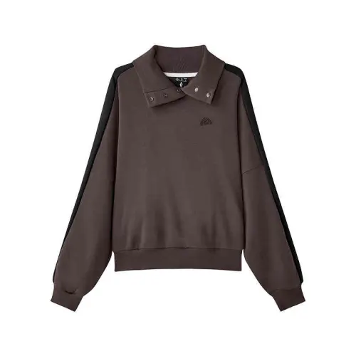 Skechers Sports Lifestyle Collection Wilderness Outdoor Collection Sweatshirt Women's Cocoa Berry