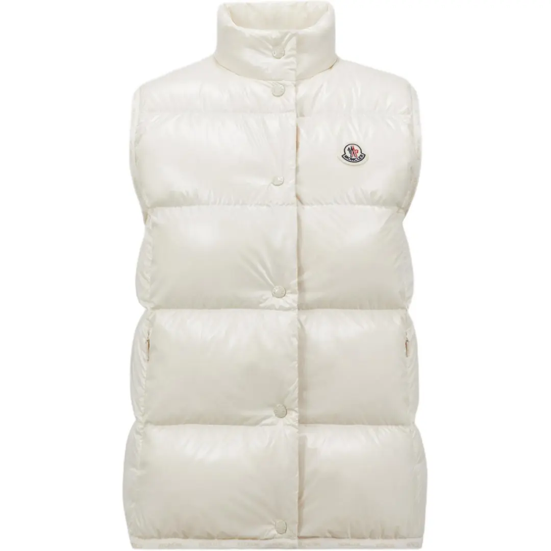 Moncler Badia Zip-Up Puffer Vest