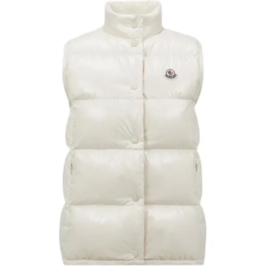 Moncler Badia Zip-Up Puffer Vest