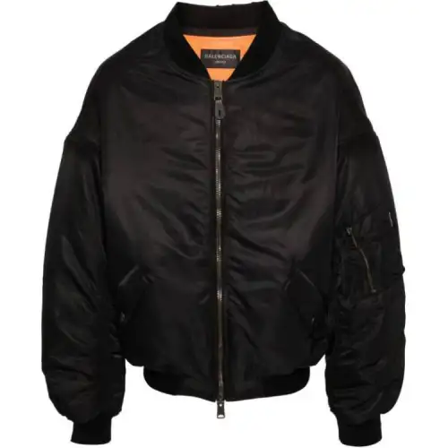 Balenciaga Jackets & Coats Women's Black