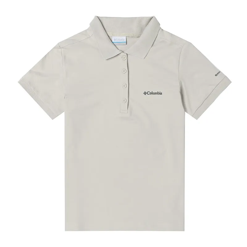 Columbia Polo Shirt Women's Light Gray