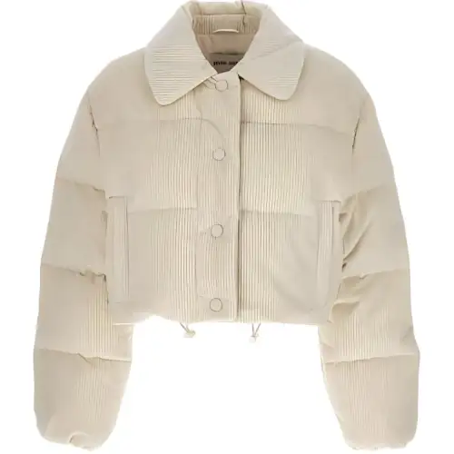 MIU MIU SS23 Down Jacket Women's White