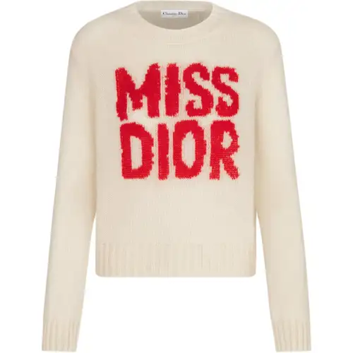 DIOR Miss Dior Cashmere Sweater Women's Light Umber