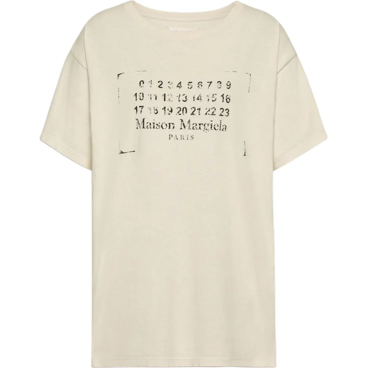 Maison Margiela Logo print Cotton T shirt