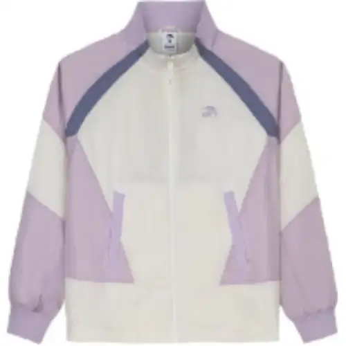 Anta Life Collection Jackets & Coats Women's Gray Rattan Purple
