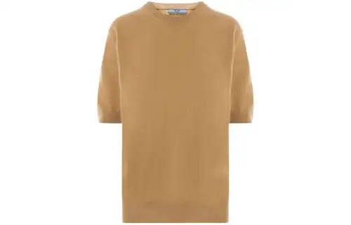 PRADA Ribbed Crewneck T Shirt