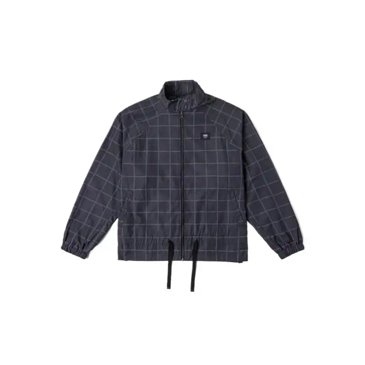 Vans Jacket Stand Collar Coat Women's Black Blue