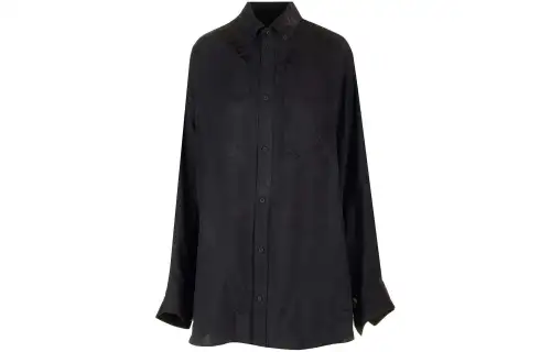 Balenciaga Cocoon Shirt 'Black'