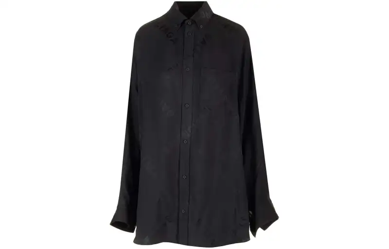 Balenciaga Cocoon Shirt 'Black'