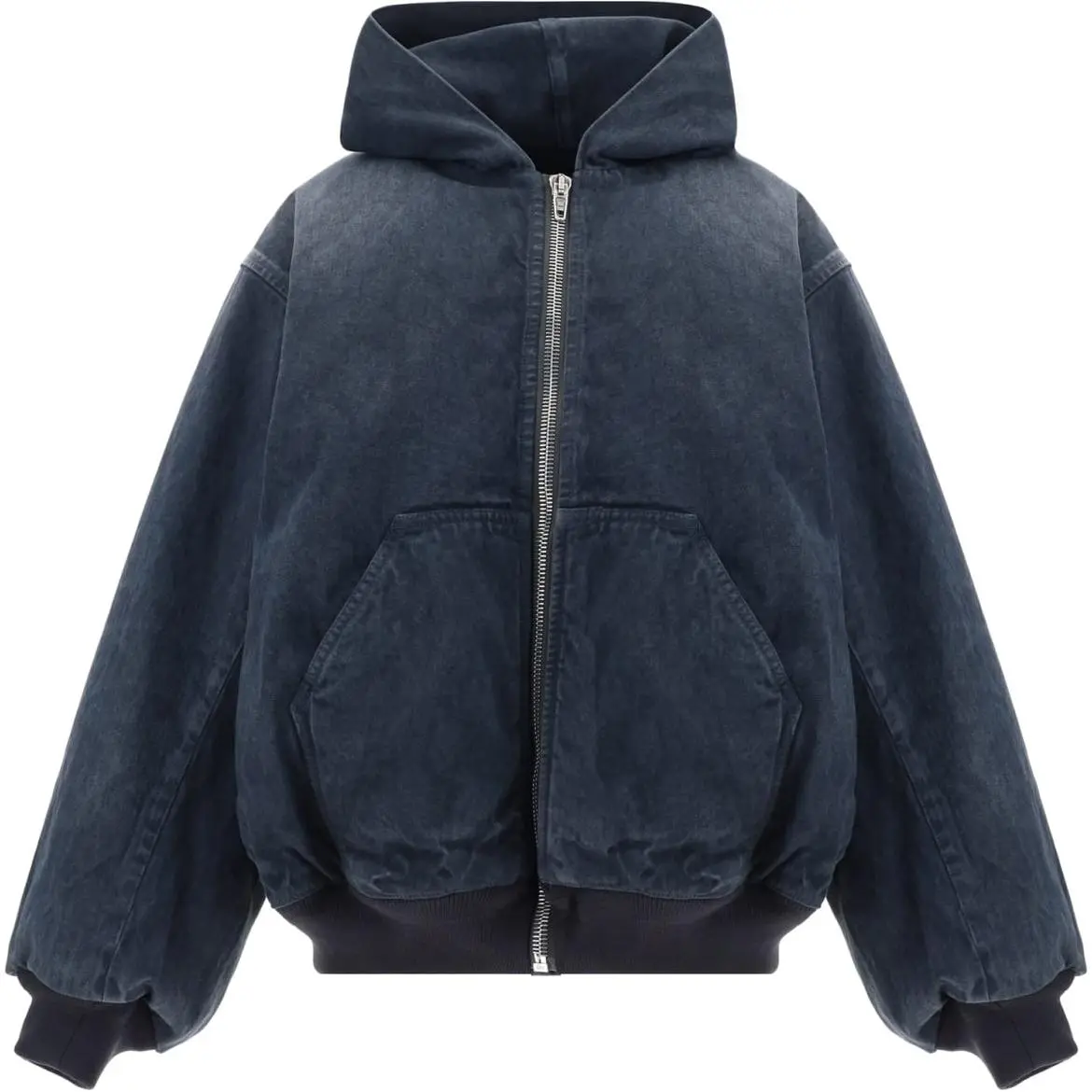 Balenciaga Jackets & Coats, Loose Fit Women's Dark Gray