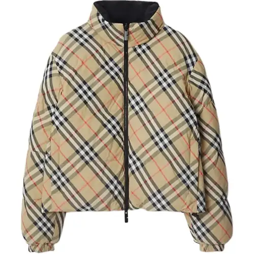 Burberry Reversible Check Puffer Jacket