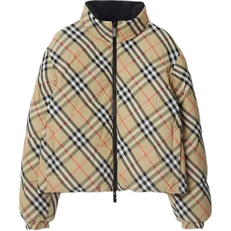 Burberry Reversible Check Puffer Jacket