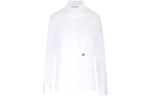 Palm Angels Pa monogram cotton shirt