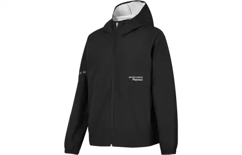 Skechers Jackets Women's Carbon Black/0018 Hooded Moderate Other