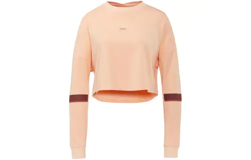 Reebok Lm French Terry Crew Sweatshirt Women's Orange