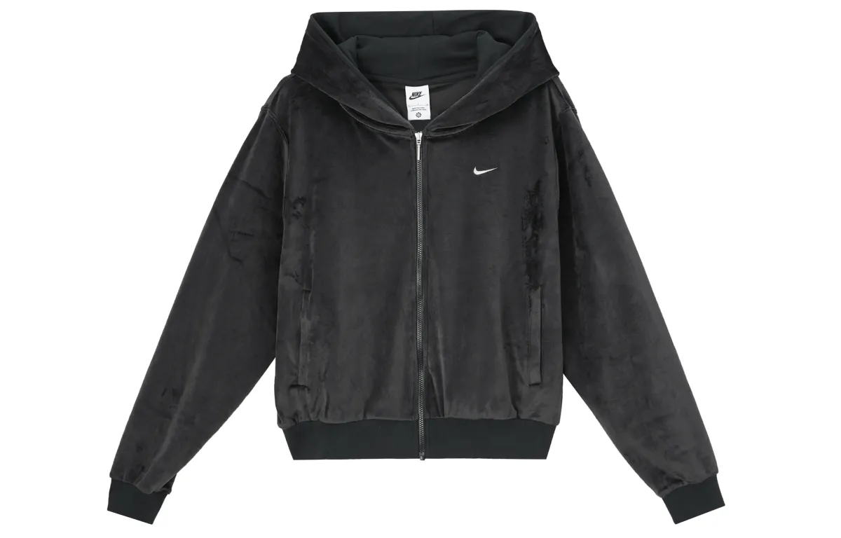Nike NSW NK CHLL VLR FZ HDY Jackets & Coats Women's Black