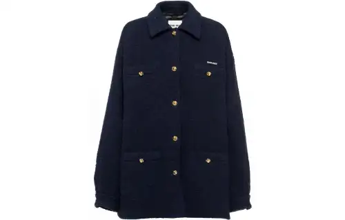 MIU MIU SS23 Jackets & Coats Women's Marine Blue