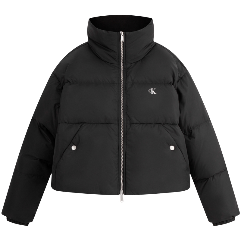 Женская куртка CALVIN KLEIN Down Jacket (черная)