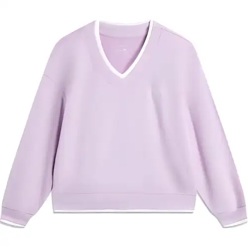 Li Ning Sports Life Collection Knitwear Women's Dusk Purple