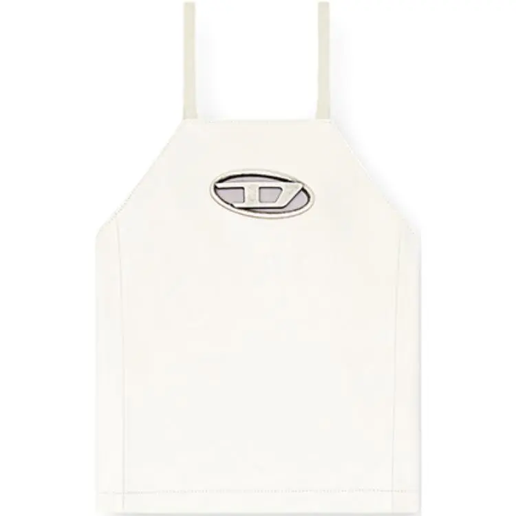 DIESEL L Twilight Logo Plaque Tank Top