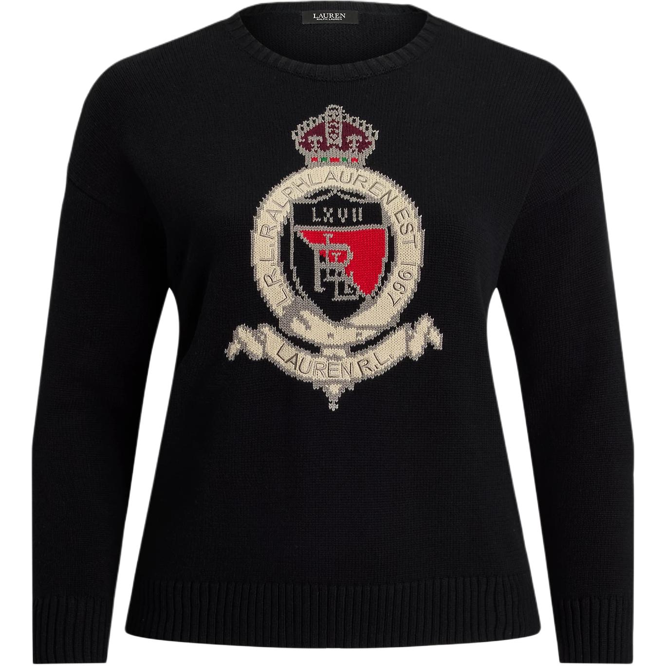 Женский джемпер LAUREN LAUREN RALPH LAUREN (черный)