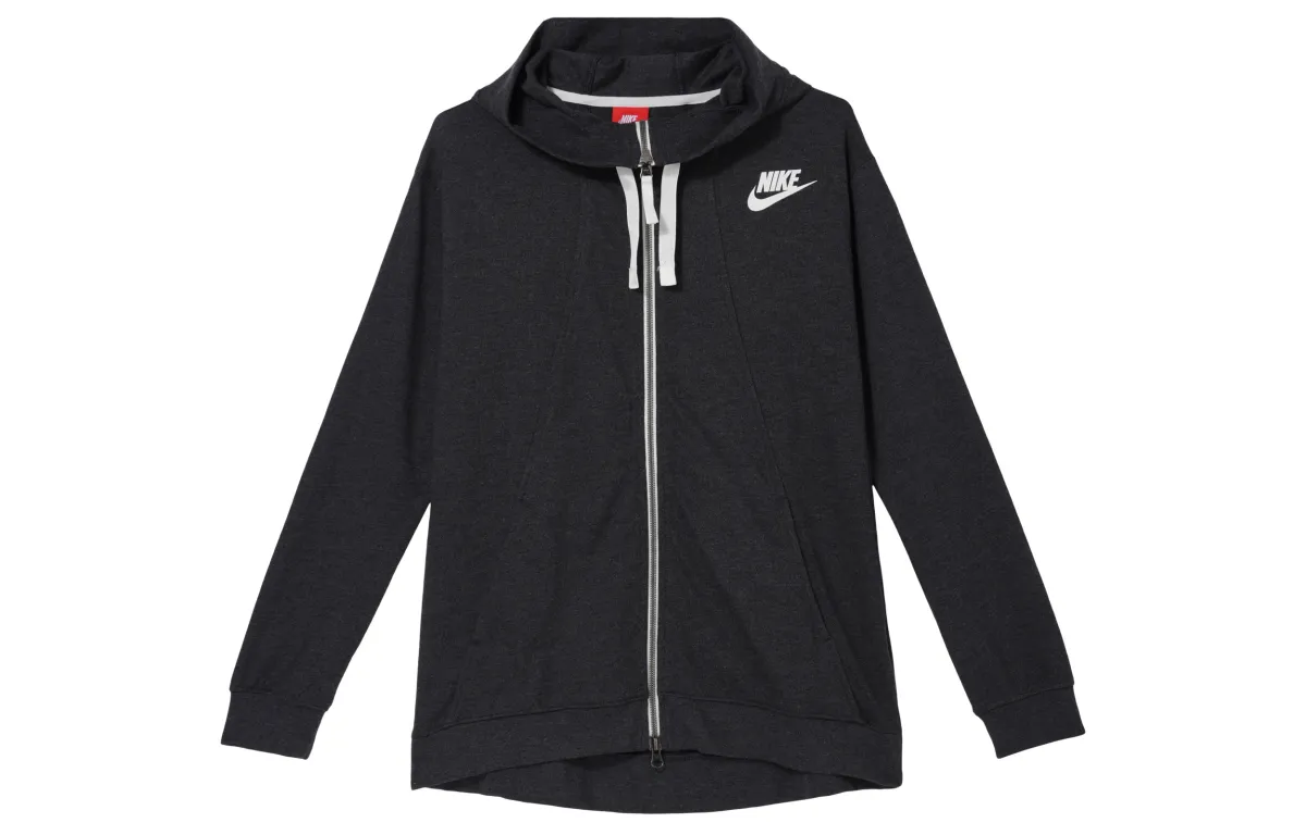 Nike Jackets Women's Black Hooded Moderate Other