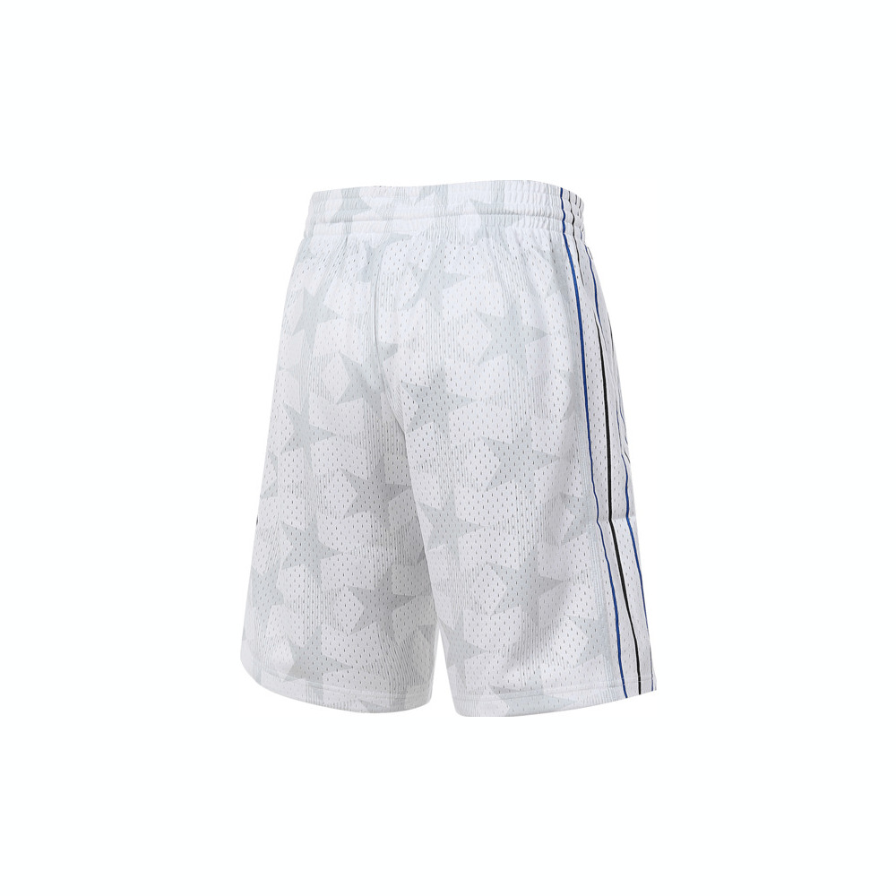 Mitchell Ness x NBA SWINGMAN Fan Edition Basketball Shorts Unisex White