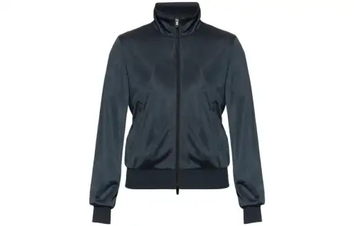 Balenciaga Jackets Women's Green Turtleneck Moderate Other
