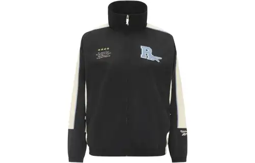 Reebok Jackets Women's Black Stand Collar Moderate Other