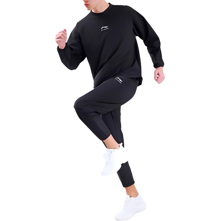 Li Ning Casual Sportswear Unisex Black