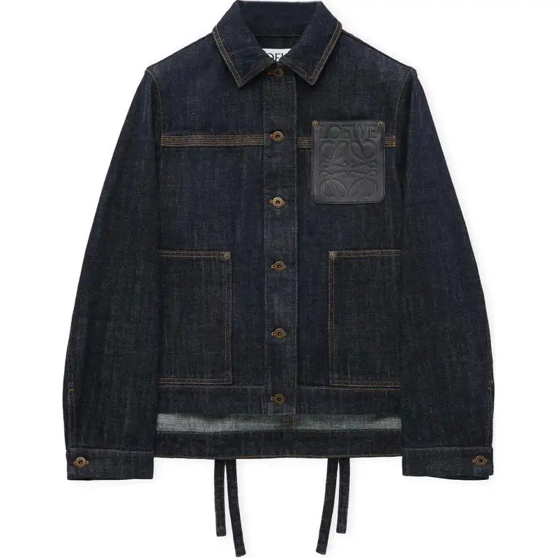 LOEWE Logo patch Denim Jacket