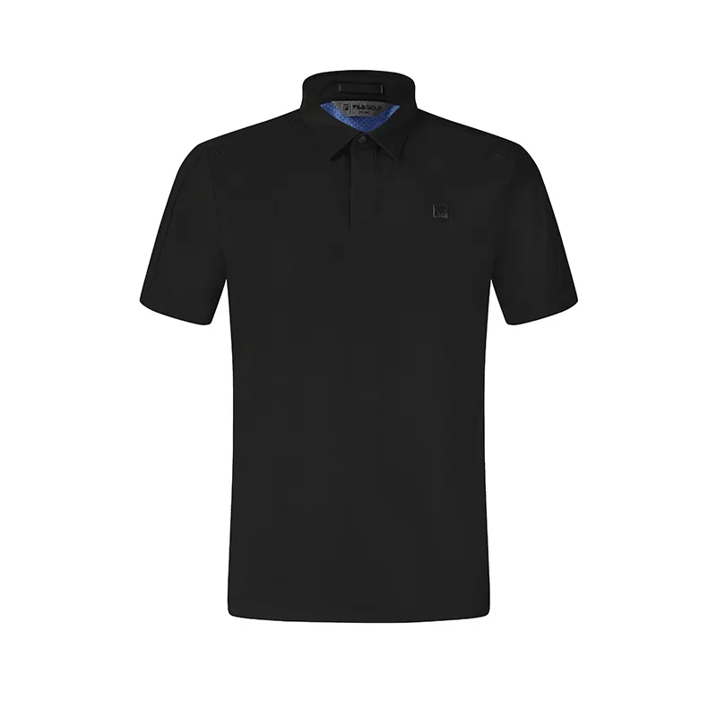 FILA Golf Polo Shirt Men's Pitch Black