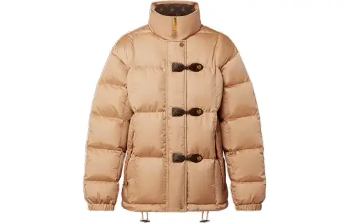 LOUIS VUITTON Monogram Accent Pillow Puffer Jacket