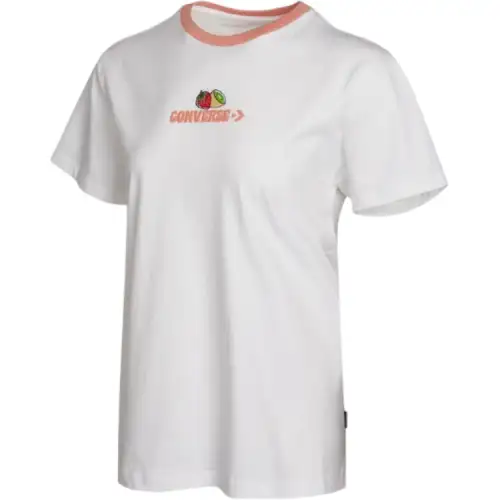 Converse Chuck Taylor SEASONAL T Shirt Women's White