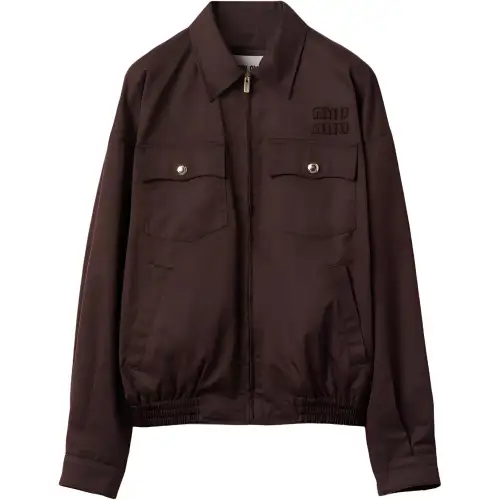 MIU MIU Jackets Women's Cocoa Brown Moderate