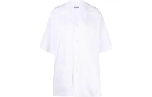 Balenciaga Shirt, Loose Fit Women's White