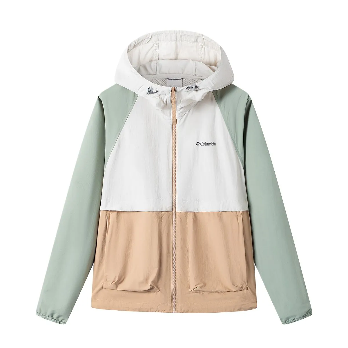 Columbia Jackets Women's 262 Beige Hooded Moderate Other