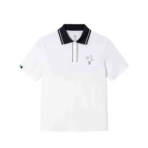 Anta Life Collection Polo Shirt Women's Snowflake White