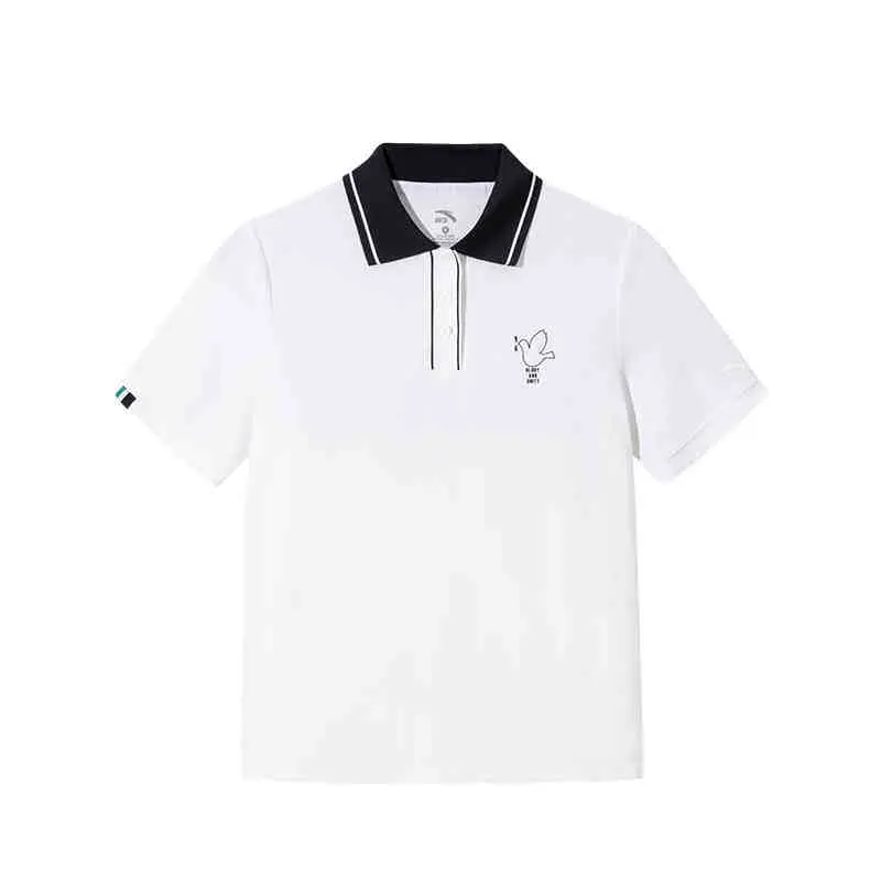 Anta Life Collection Polo Shirt Women's Snowflake White