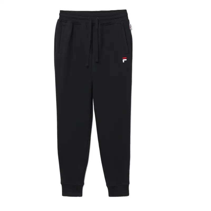 FILA Casual Pants Unisex Black Moderate Cuffed Pants